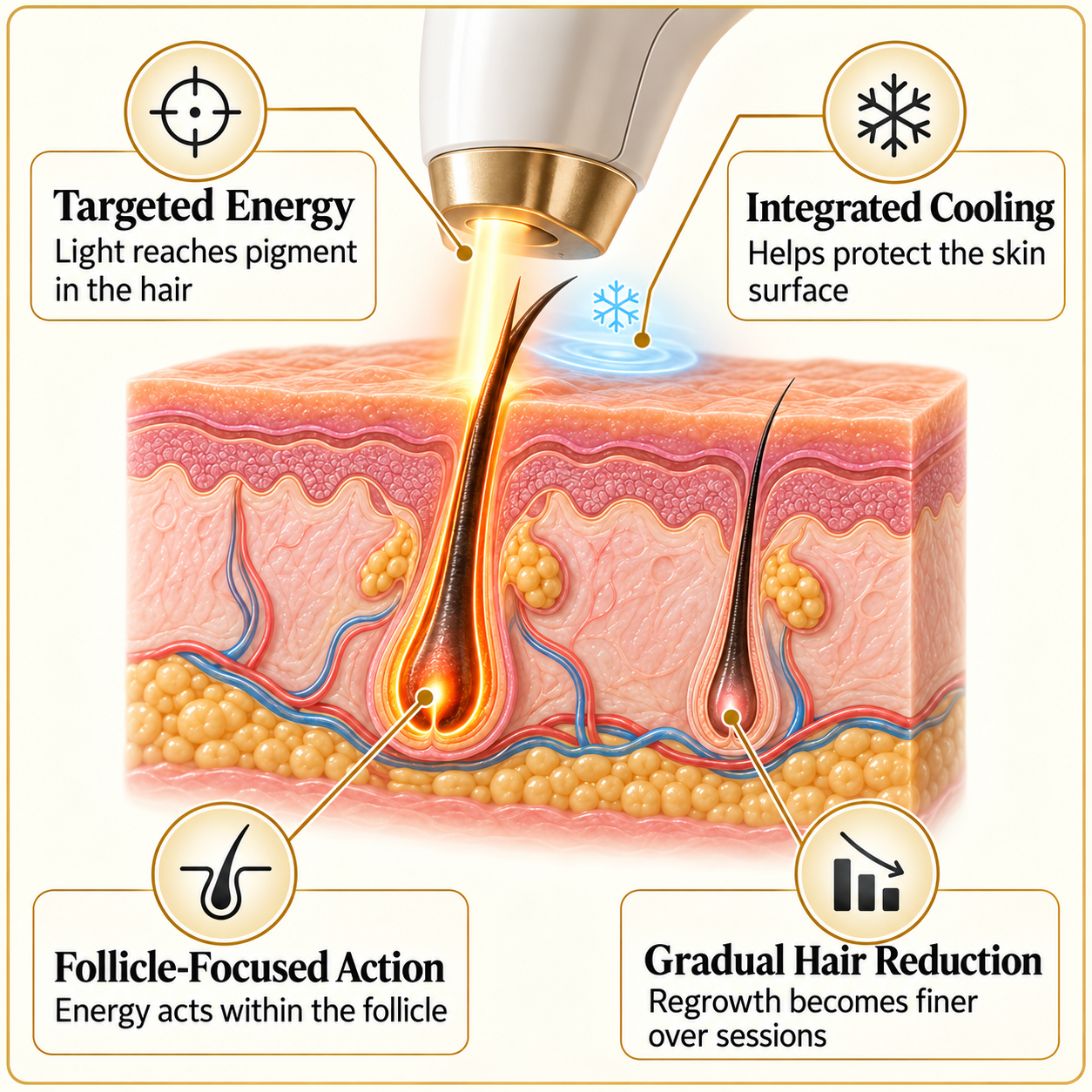 Advanced Laser Hair Reduction Treatment