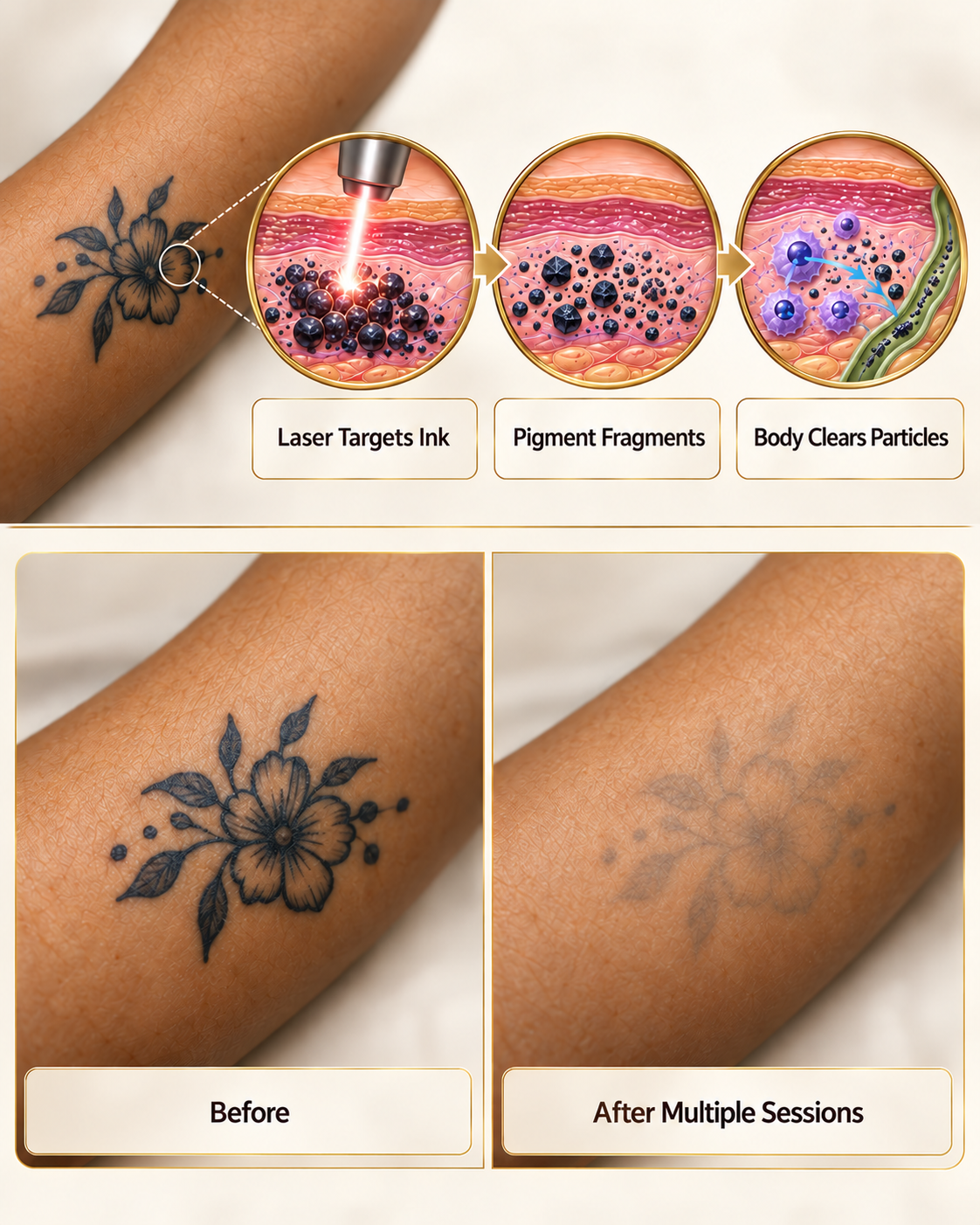 How Laser Tattoo Removal Works