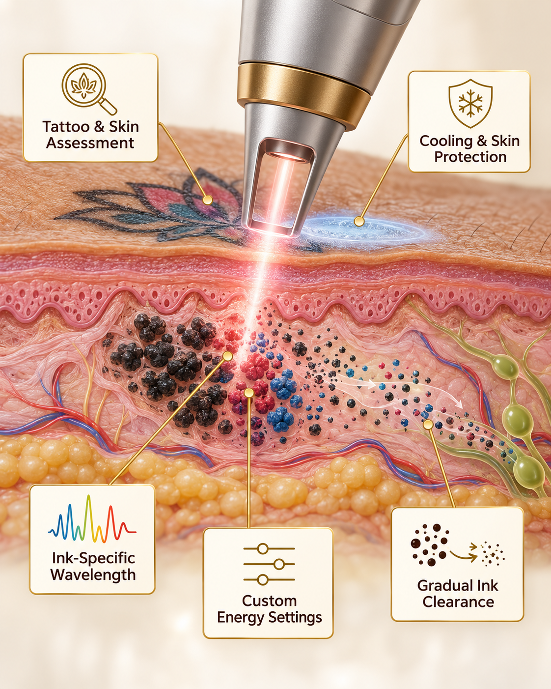 Advanced Laser Tattoo Removal Treatment